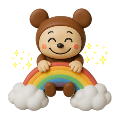 [LINEスタンプ] クマロンフィギュアVer.スタンプ