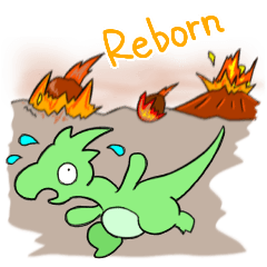 [LINEスタンプ] だいなしダイナソーREBORN