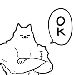 [LINEスタンプ] しゃべるマッチョ犬