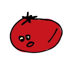 [LINEスタンプ] トマトの人