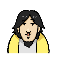 [LINEスタンプ] ちょこんとひろゆき