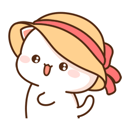 [LINEスタンプ] もちもち動くももねこちゃん16