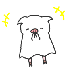 [LINEスタンプ] 動く豚2