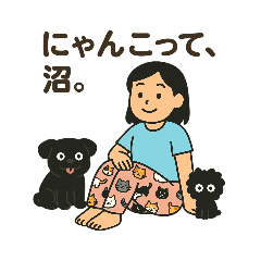 [LINEスタンプ] 農場長ちゃん柄パン地獄スタンプ