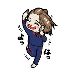 [LINEスタンプ] なーちゃん 1