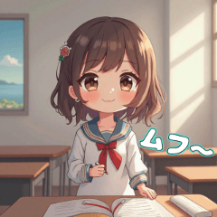 [LINEスタンプ] 女子高生 日常 スタンプ
