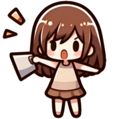 [LINEスタンプ] 早く来なさい！