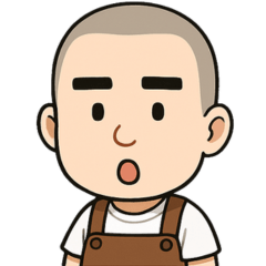 [LINEスタンプ] 日常使いサロペット坊主