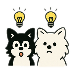 [LINEスタンプ] チワワとポメラニアンとチワワとポメチワ