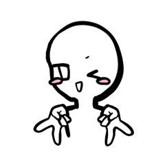 [LINEスタンプ] しろさんの使いやすいスタンプ2！