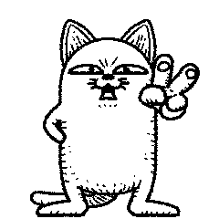 [LINEスタンプ] たちねコ move