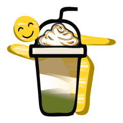 [LINEスタンプ] 絵を描こう 飲み物は何にしよう