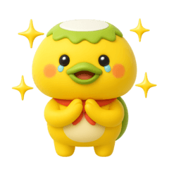 [LINEスタンプ] ダッパくん（3D）