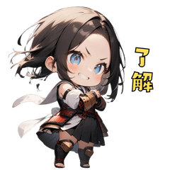 [LINEスタンプ] 最強戦国JK！女子高生武将の華麗な冒険