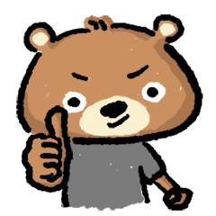 [LINEスタンプ] 【B・Bear】関西弁＆ダジャレ☆