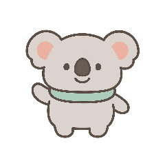 [LINEスタンプ] ぽよぽよコアラ〜毎日使える癒しスタンプの画像（メイン）