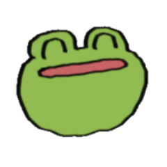 [LINEスタンプ] 蛙田のスタンプ▼