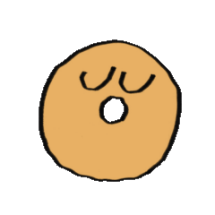 [LINEスタンプ] ドーナツ田のスタンプ▼