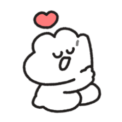 [LINEスタンプ] うさぴっぴ「文字ない！」