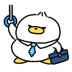 [LINEスタンプ] いぬあひるのぺっぺ〜お仕事敬語〜
