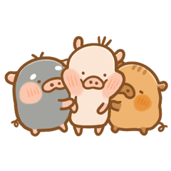 [LINEスタンプ] よりそうだれ坊