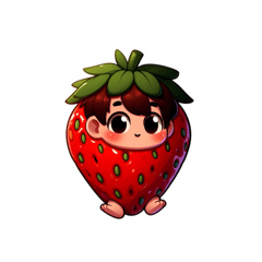 [LINEスタンプ] 野菜な男の子