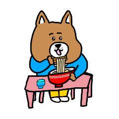 [LINEスタンプ] いぬのくらしです。