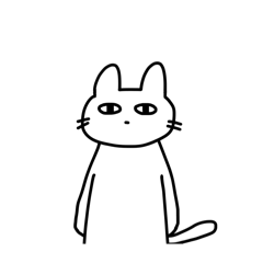[LINEスタンプ] 虚無 猫夫2