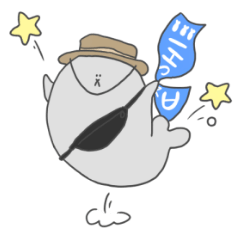 [LINEスタンプ] あざらし、夏フェスへ行く。