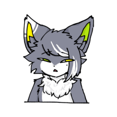 [LINEスタンプ] お兄さん？お姉さん？なケモノスタンプ
