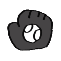 [LINEスタンプ] ソフトボールスタンプ▼