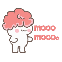 [LINEスタンプ] mocomoco。