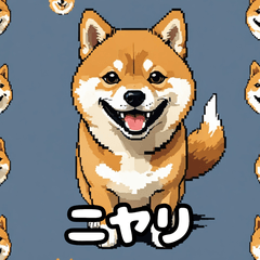 [LINEスタンプ] 表情いろいろ柴犬スタンプ40