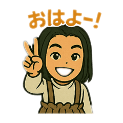 [LINEスタンプ] FUMI＆YUZUKI