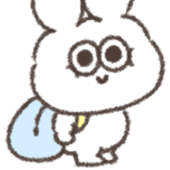 [LINEスタンプ] マザコン太っちょうさぎ
