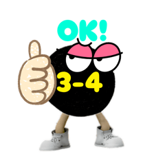 [LINEスタンプ] 3-4たんちゃん
