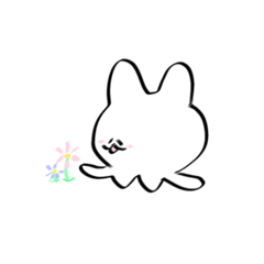 [LINEスタンプ] しろのいきもの1