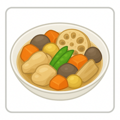 [LINEスタンプ] おかずスタンプ〈文字なし・夕食40種〉