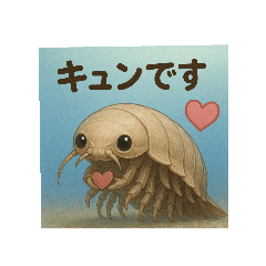 [LINEスタンプ] ダイオウグソクムシさん