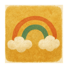[LINEスタンプ] 絵本風 お天気スタンプ