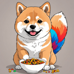 [LINEスタンプ] 柴犬の日常7