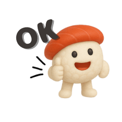 [LINEスタンプ] 3Dマグロくんのあいさつスタンプ