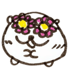 [LINEスタンプ] はろーしろくまる2（かんしゃおおめ）