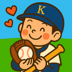 [LINEスタンプ] 野球部の日常スタンプ ナイスバッティング fetchpriority=high