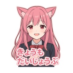 [LINEスタンプ] な〜ずカフェ かな 雪と光の言葉