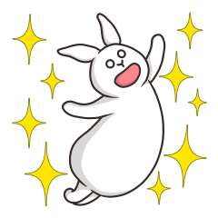 [LINEスタンプ] うさぎのゆめ太郎2