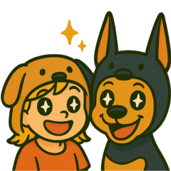 [LINEスタンプ] 夢見る子犬ちゃん