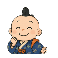 [LINEスタンプ] 殿様赤ちゃん