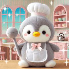 [LINEスタンプ] 夢かわ♡スイーツペンギン