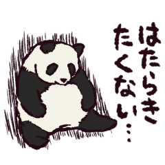 [LINEスタンプ] ジャイアントパンダです